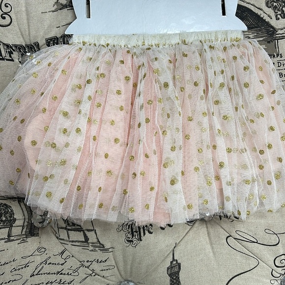 Popatu Baby Girl Tutu Skirt and Headband Dotted Set - Picture 7 of 8